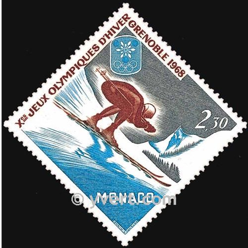 n° 733 -  Timbre Monaco Poste