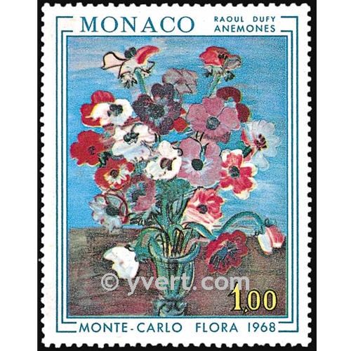 n° 743 -  Timbre Monaco Poste