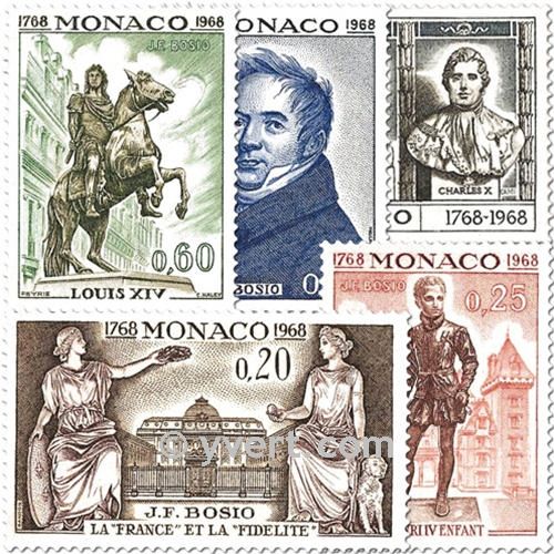 n° 764/768 -  Timbre Monaco Poste