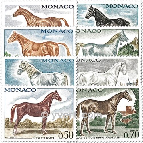 n° 831/838 -  Timbre Monaco Poste