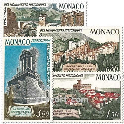 n° 851/854 -  Timbre Monaco Poste