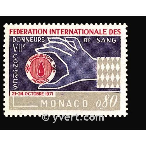 n° 860 -  Timbre Monaco Poste