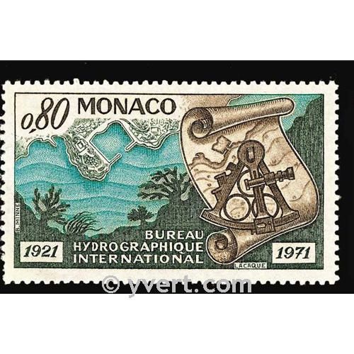 n.o 861 -  Sello Mónaco Correos