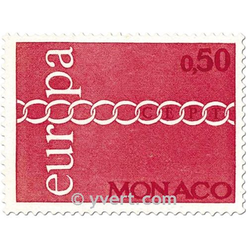 n.o 863/865 -  Sello Mónaco Correos