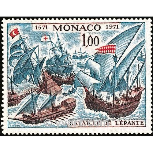 n.o 870 -  Sello Mónaco Correos