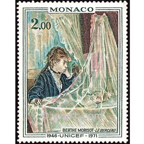 n° 877 -  Timbre Monaco Poste