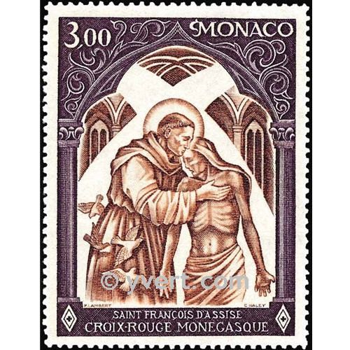 n° 885 -  Timbre Monaco Poste