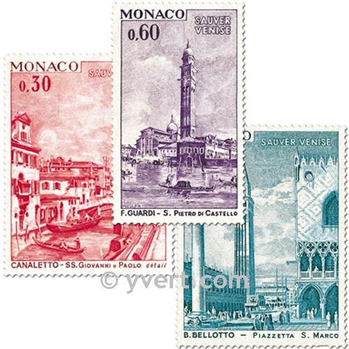 n° 887/889 -  Timbre Monaco Poste