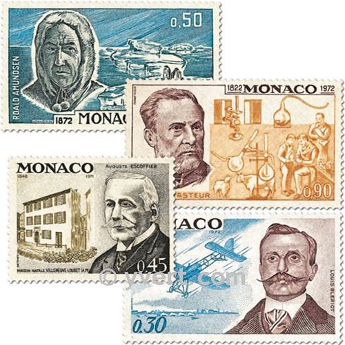 n° 910/913 -  Timbre Monaco Poste