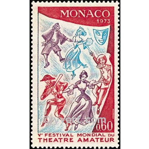 n° 927 -  Timbre Monaco Poste