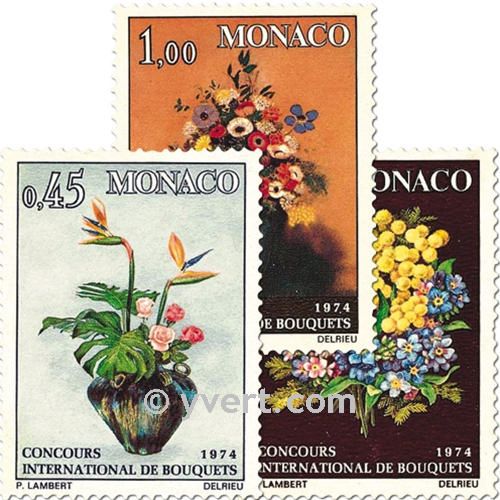 n° 948/950 -  Timbre Monaco Poste