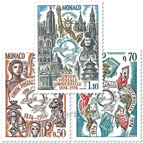 n° 953/955 -  Timbre Monaco Poste