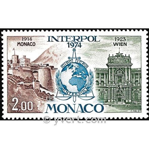 n° 966 -  Timbre Monaco Poste