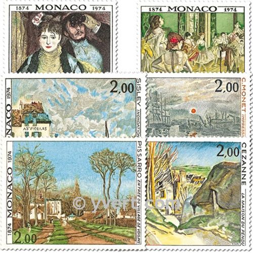 nr. 967/972 -  Stamp Monaco Mail