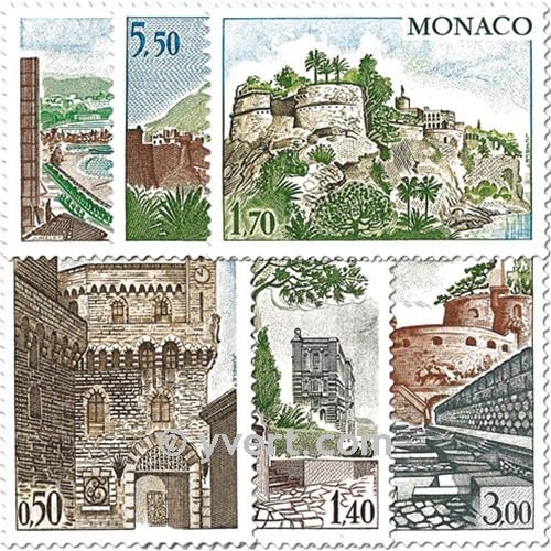 n° 986/991 -  Timbre Monaco Poste