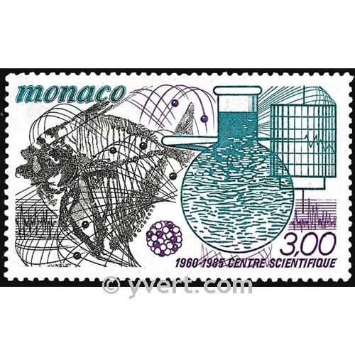 n° 1474 -  Timbre Monaco Poste