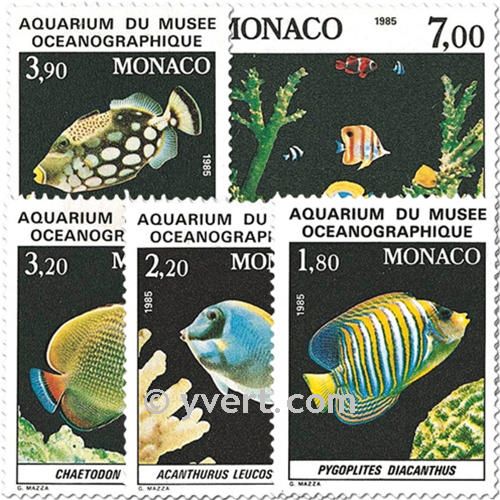 n° 1483/1487 -  Timbre Monaco Poste
