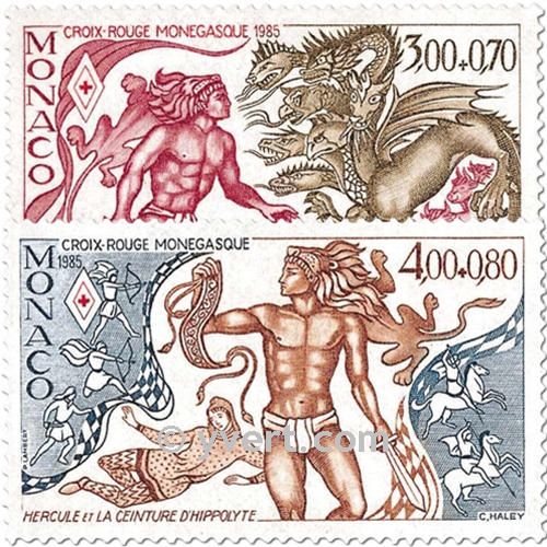 n° 1494/1495 -  Timbre Monaco Poste