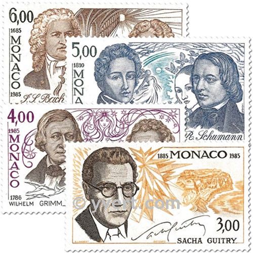 n° 1501/1504 -  Timbre Monaco Poste