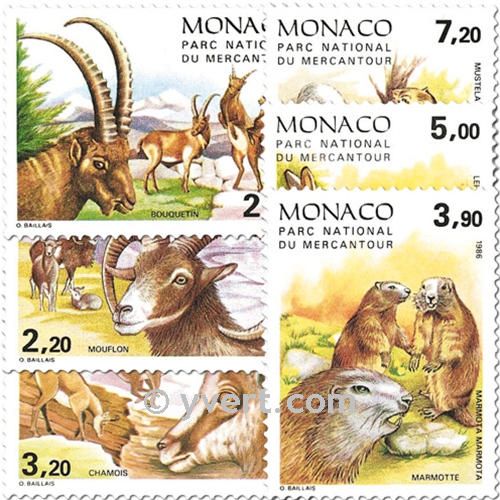 nr. 1522/1527 -  Stamp Monaco Mail