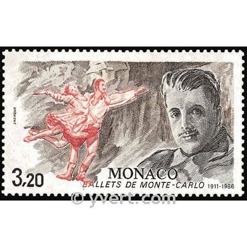 n° 1533 -  Timbre Monaco Poste