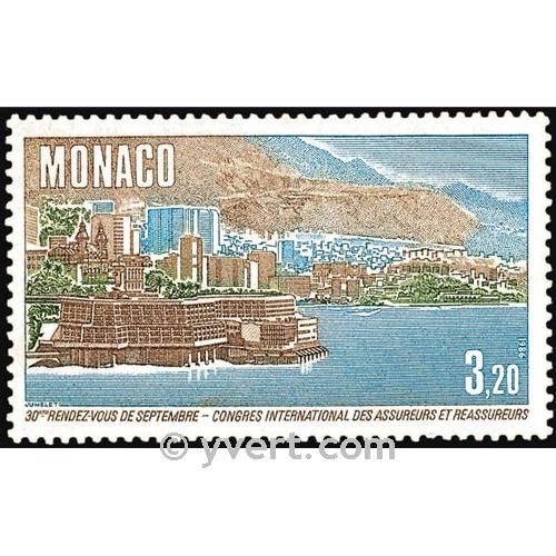 n° 1540 -  Timbre Monaco Poste