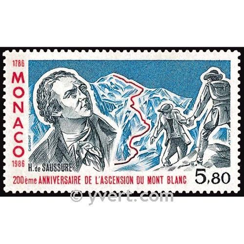 n° 1556 -  Timbre Monaco Poste