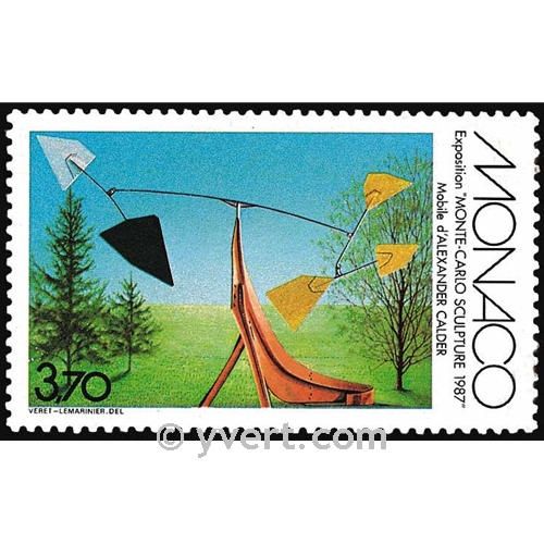 n° 1578 -  Timbre Monaco Poste
