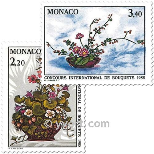 n° 1597/1598 -  Timbre Monaco Poste