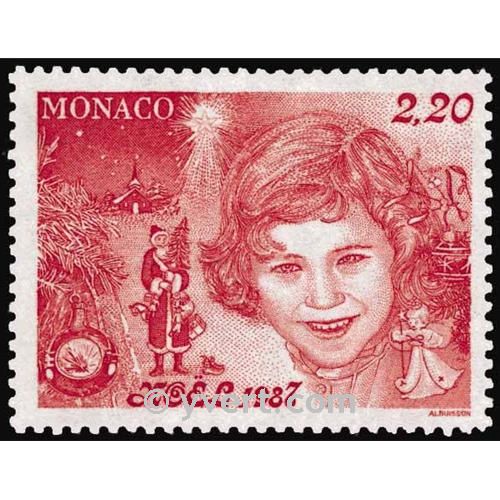 n° 1599 -  Timbre Monaco Poste