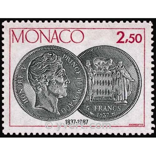 n° 1600 -  Timbre Monaco Poste