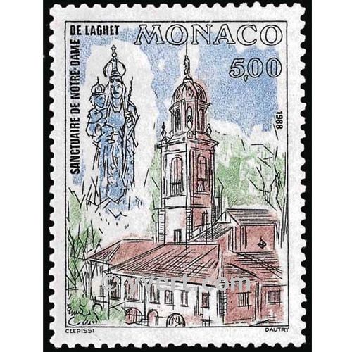 n° 1635 -  Timbre Monaco Poste
