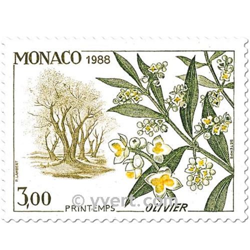 n° 1651/1654 (BF 43) -  Timbre Monaco Poste