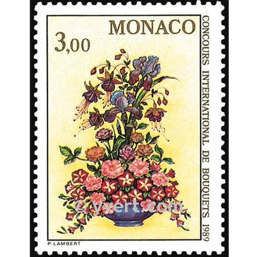 n° 1660 -  Timbre Monaco Poste