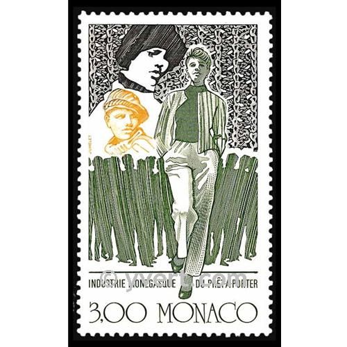 n° 1661 -  Timbre Monaco Poste