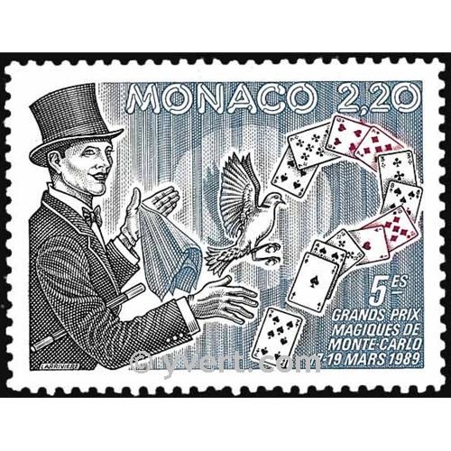 n° 1678 -  Timbre Monaco Poste