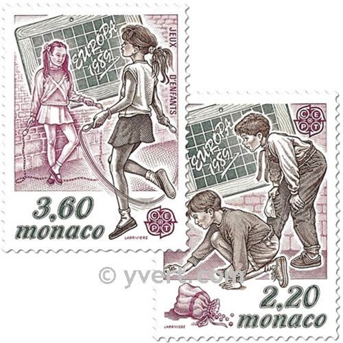 n° 1686/1687 -  Timbre Monaco Poste
