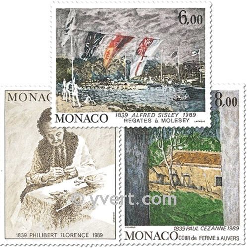 n° 1693/1695 -  Timbre Monaco Poste
