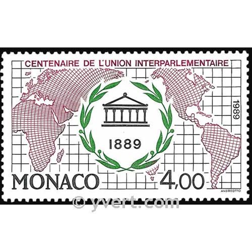 n° 1700 -  Timbre Monaco Poste
