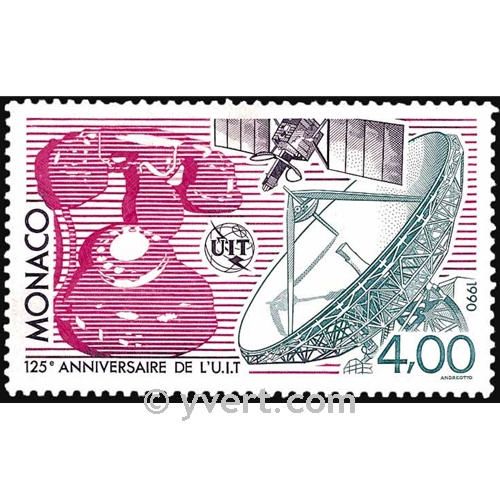 n° 1718 -  Timbre Monaco Poste