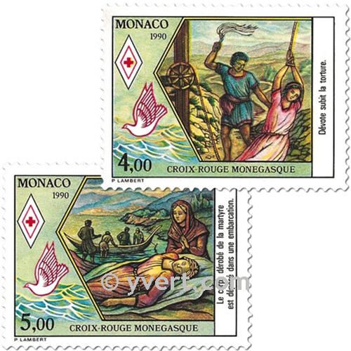 n° 1720/1721 -  Timbre Monaco Poste