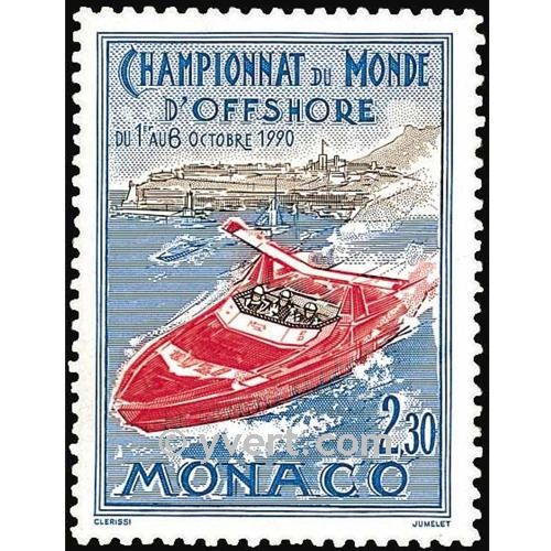 n° 1741 -  Timbre Monaco Poste