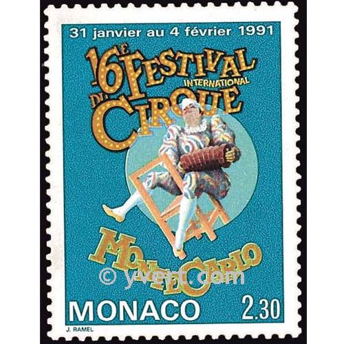 n° 1753 -  Timbre Monaco Poste