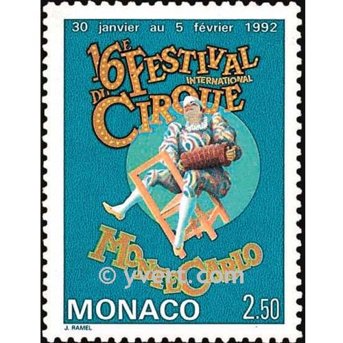 n° 1810 -  Timbre Monaco Poste