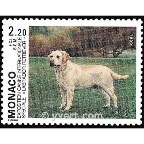 n° 1813 -  Timbre Monaco Poste