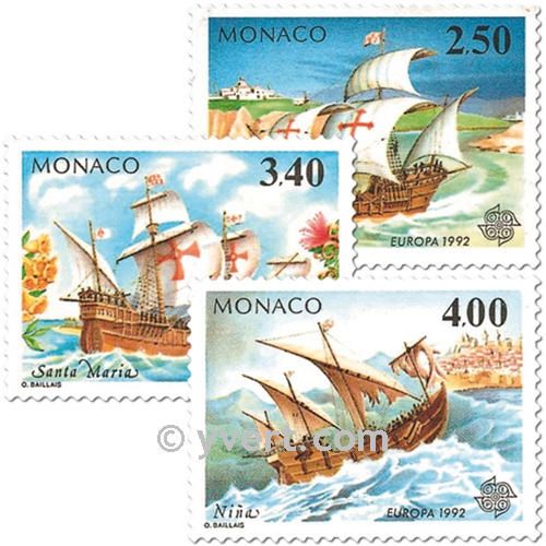 n° 1825/1827 -  Timbre Monaco Poste