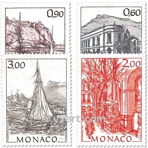 n° 1834/1838 -  Timbre Monaco Poste