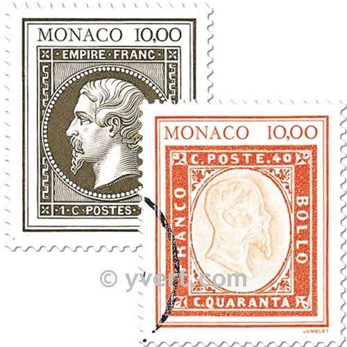 n.o 1844/1845 (BF 58) -  Sello Mónaco Correos