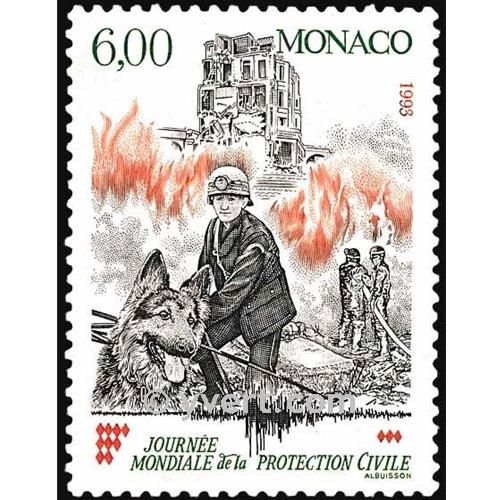 n° 1870 -  Timbre Monaco Poste