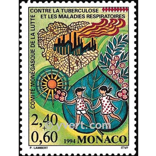 n° 1931 -  Timbre Monaco Poste